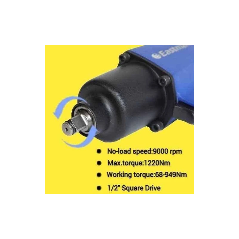 Eastman EAIW-949 1/2 inch 9000rpm 1220 Nm Metal Blue Impact Wrench image-4