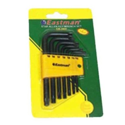 Eastman EAK-2407H Temper Star Allen Keys Set - Short Pattern - CRV image-1