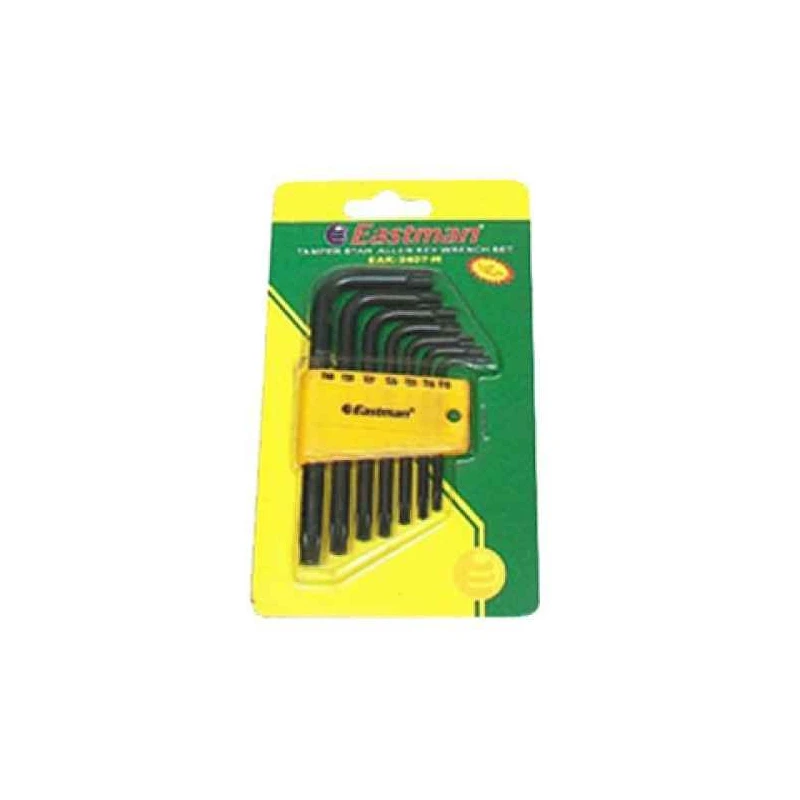 Eastman EAK-2407 Star Allen Keys Set - Short Pattern - CRV Combo Kit image-1