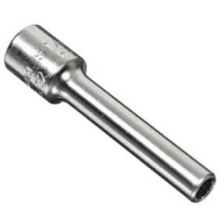 Eastman E-2225 1/2 Drive Hex Deep Sockets 8 mm (Pack of 6) image-1