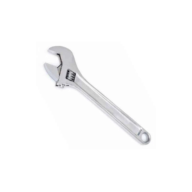 Eastman E-2050 250mm Adjustable Wrenches Chrome Plated (Pack of 6) image-1