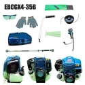Eastman EBCGX4-35B 1HP 4 Stroke 35.8cc Petrol Operated Brush Cutter image-1