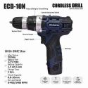 Eastman ECD-10N 300W 10mm 12V Lithium-Ion Battery Cordless Drill Driver image-5