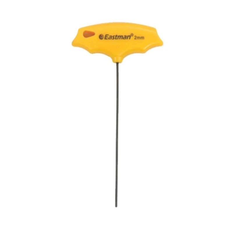 Eastman EAK-2409 10mm Long Pattern T-Handle Hex Allen Keys (Pack of 6) image-1