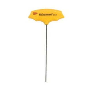 Eastman EAK-2409 5mm Long Pattern T-Handle Hex Allen Keys (Pack of 10) image-1