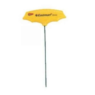 Eastman EAK-2409 CRV T-Handle 5.5mm Hex Allen Keys (Pack of 10) image-1