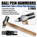 Eastman E-2065 600g Drop Forged Steel Cross Pein Hammer image-6