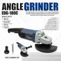 Eastman EDG-180C 2200W 8500rpm 180mm Angle Grinder image-4