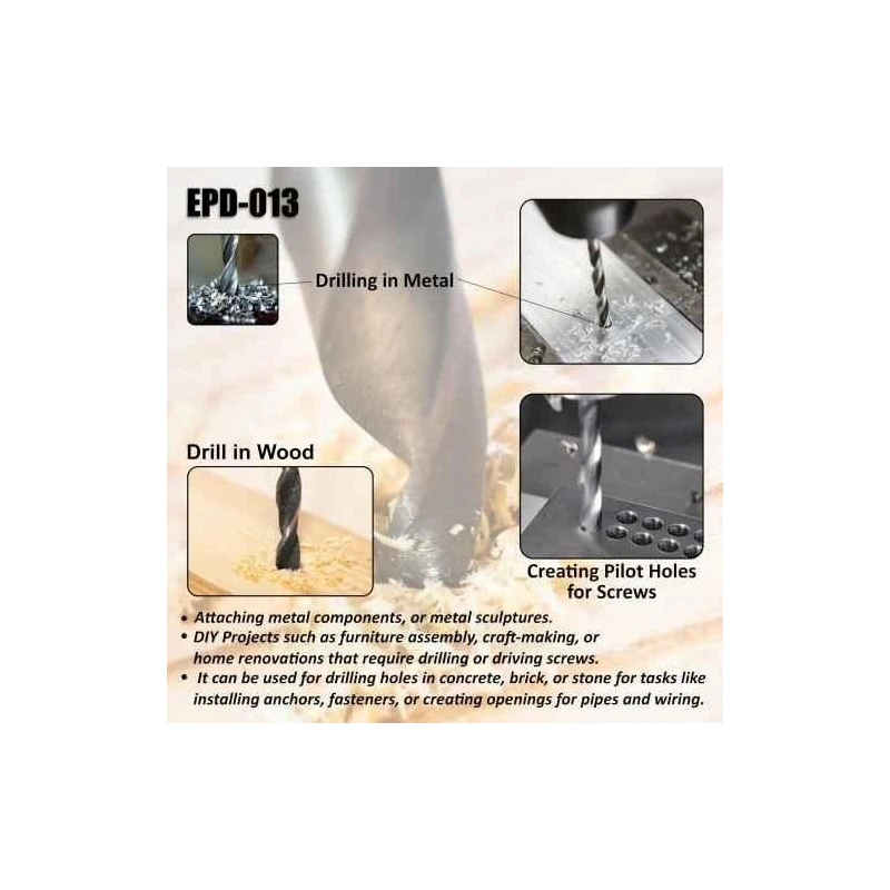 Eastman EPD-013 860W Rotary Drill image-4