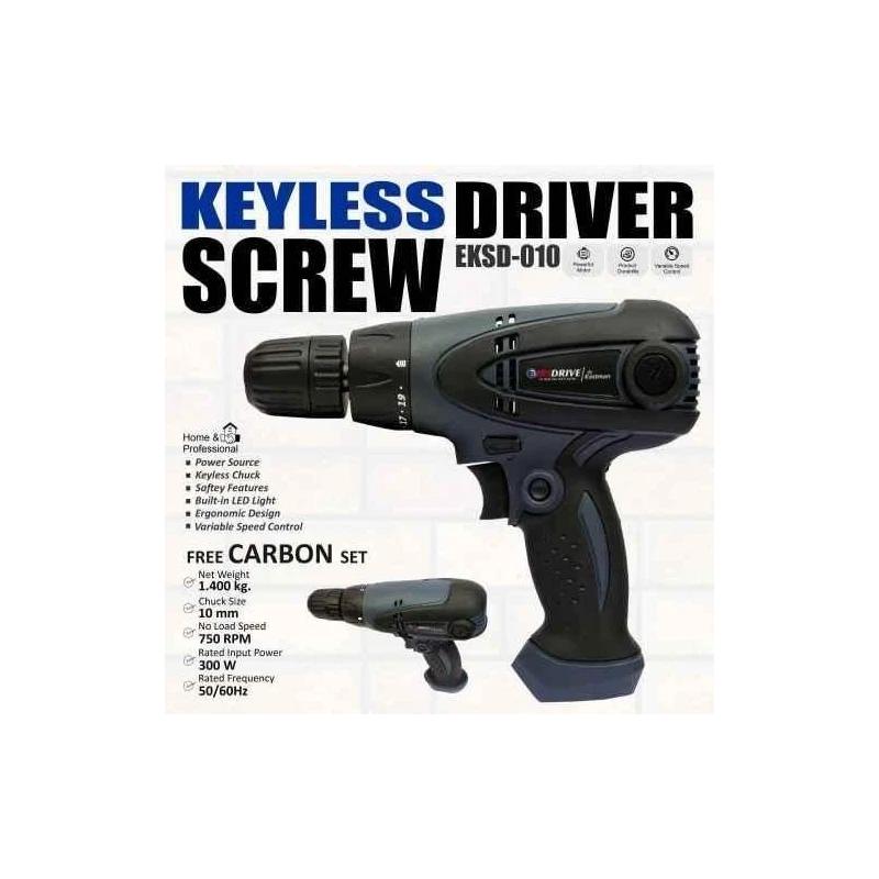 Eastman EKSD-010 300W 750rpm Rotary Drill image-2