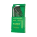 Eastman EAK-2403 9 Pcs Short Pattern CRV Allen Hex Key Set image-1