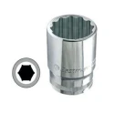 Eastman E-2201 1/2 inch Drive Hex Sockets - CRV 10 mm (Pack of 10) image-1