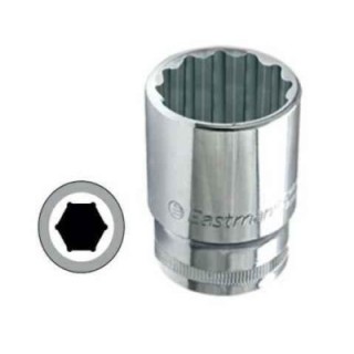 Eastman E-2201 1/2 inch Drive Hex Sockets - CRV 9 mm (Pack of 10) image-1
