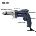 Eastman ESD-010 500W 2500rpm 10mm Blue Rotary Drill image-2
