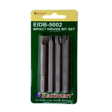 Eastman EID-5001 80mm Impact Driver Bit Set image-1