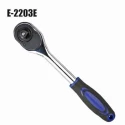 Eastman E-2203E 1/2 inch 250mm Chrome Vanadium Steel Oval Head Ratchet Handle image-4