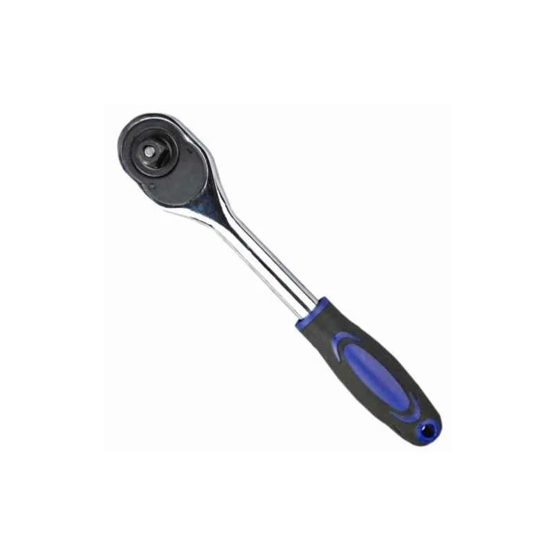Eastman E-2203E 1/2 inch 250mm Chrome Vanadium Steel Oval Head Ratchet Handle image-5