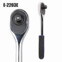 Eastman E-2203E 1/2 inch 250mm Chrome Vanadium Steel Oval Head Ratchet Handle image-6