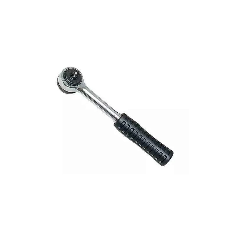 Eastman E-2204 1/4 inch Drive Round Head Ratchet Handle with Quick Release image-1