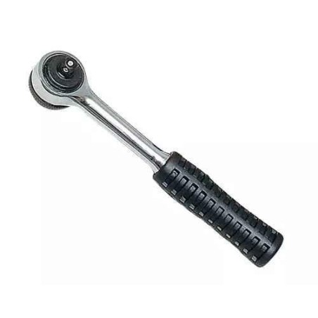 Eastman E-2204 1/4 inch Drive Round Head Ratchet Handle with Quick Release image-1