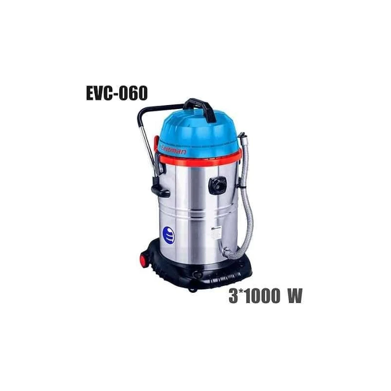 Eastman EVC-060 60 Litre 3x1000W Wet & Dry Cannister Type Vacuum Cleaner image-5