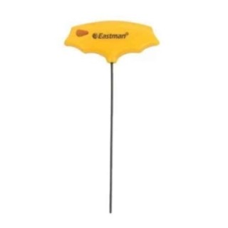 Eastman EAK-2409 2mm Chrome Vanadium Steel Long Pattern T Handle Hex Allen Key image-1