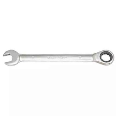 Eastman KIT-57-100R 10 Pcs Chrome Vanadium Steel Mirror Finish Ratchet Spanner Set image-1