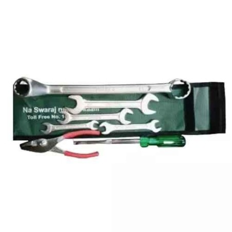 Eastman 8 Pcs Steel Chrome Finish Spanner Set image-1