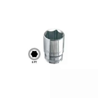 Eastman E-2201B 25mm 1/2 inch Drive Bi Hex Socket image-1