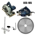 Eastman ECS-185 1680W 12000rpm 125mm Alloy Steel Blade Blue Circular Saw image-1