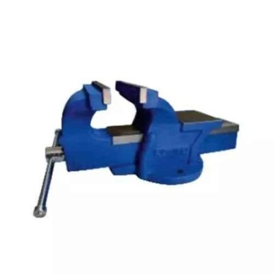 Eastman 4 inch Carbon Steel Fixed Base Bench Vice image-1