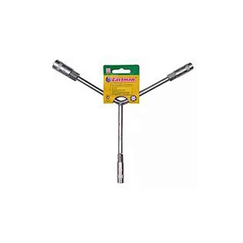 Eastman E-2220 10 x 12 x 14mm Y-Handle Socket Wrench image-1