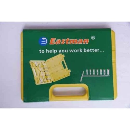 Eastman E-2219 8 Pcs Chrome Vanadium Steel T Handle Socket Wrench Set image-1