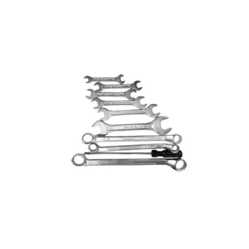 Eastman 10 Pcs Steel Chrome Finish Spanner Set image-1