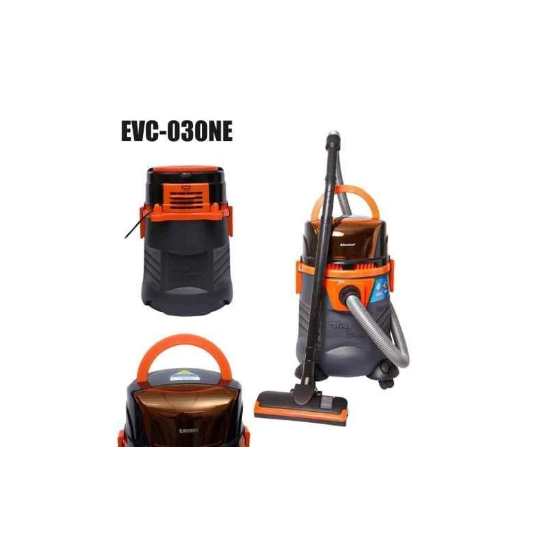 Eastman EVC-030NE 1200W 25 Litre 18kPa HEPA Filter Wet & Dry Vacuum Cleaner image-1