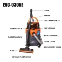 Eastman EVC-030NE 1200W 25 Litre 18kPa HEPA Filter Wet & Dry Vacuum Cleaner image-4