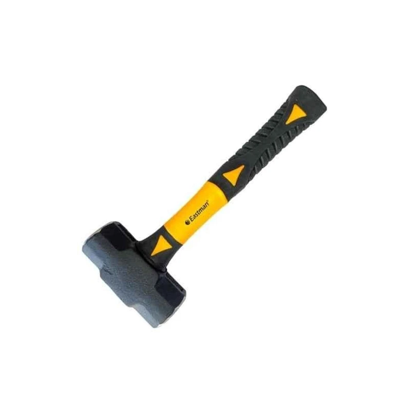 Eastman E-3036 900g Yellow Sledge Hammer with Fiberglass Handle image-6