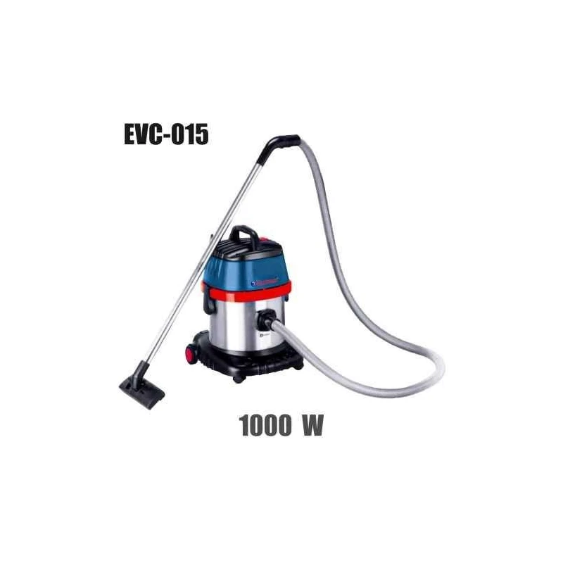 Eastman EVC-015 1000W 15 Litre 20kPa HEPA Filter Blue & Red Wet & Dry Vacuum Cleaner image-4