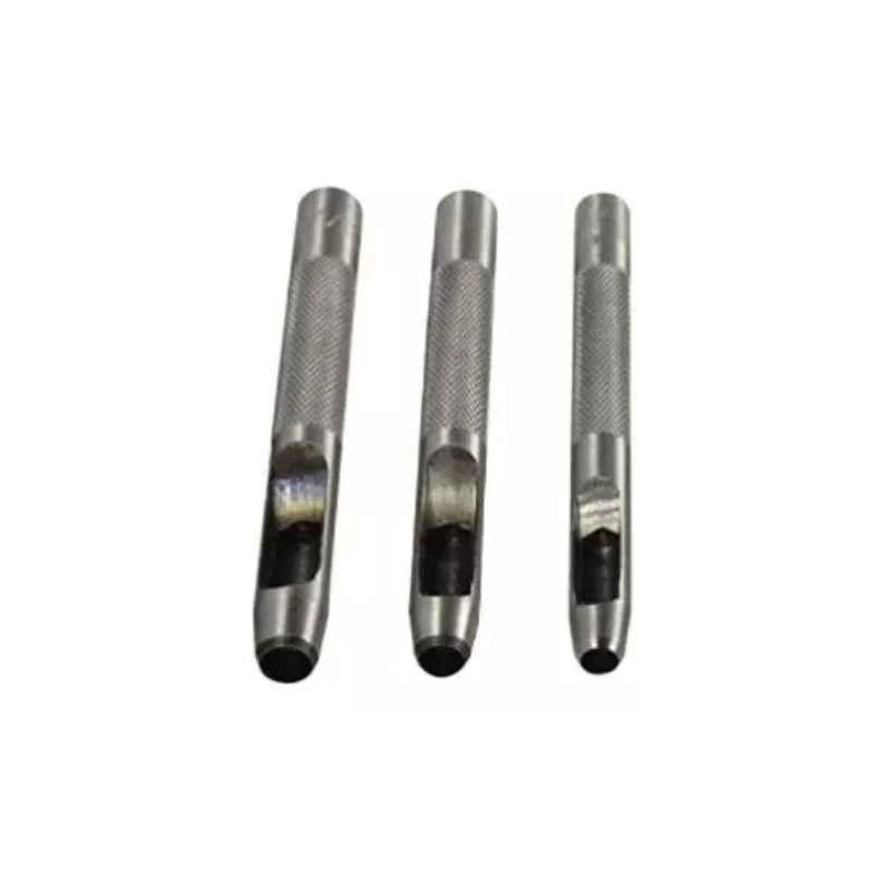 Eastman E-3008 10x100mm Leather Alloy Auto Black Hollow Punch image-1