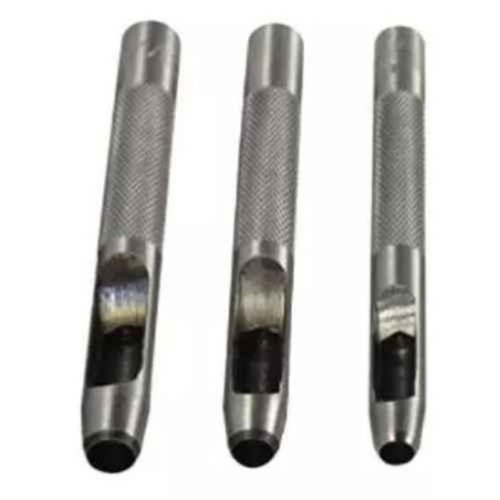 Eastman E-3008 10x100mm Leather Alloy Auto Black Hollow Punch image-1