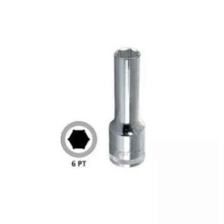 Eastman E-2225 8mm 1/2 inch Drive Hex Deep Socket image-1