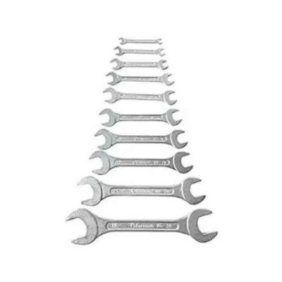 Eastman KIT-E2001-12 12 Pcs Double Open End Jaw Spanner Set image-1