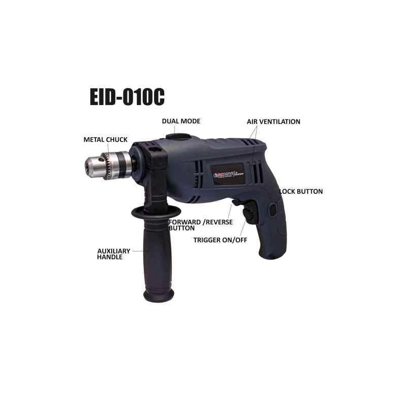 Eastman EID-010C 550W 2900rpm 10mm Metal Blue Impact Drill image-7