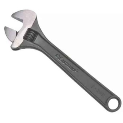 Eastman E-2051P 10 inch Alloy Steel Phosphate Finish Adjustable Wrench image-1