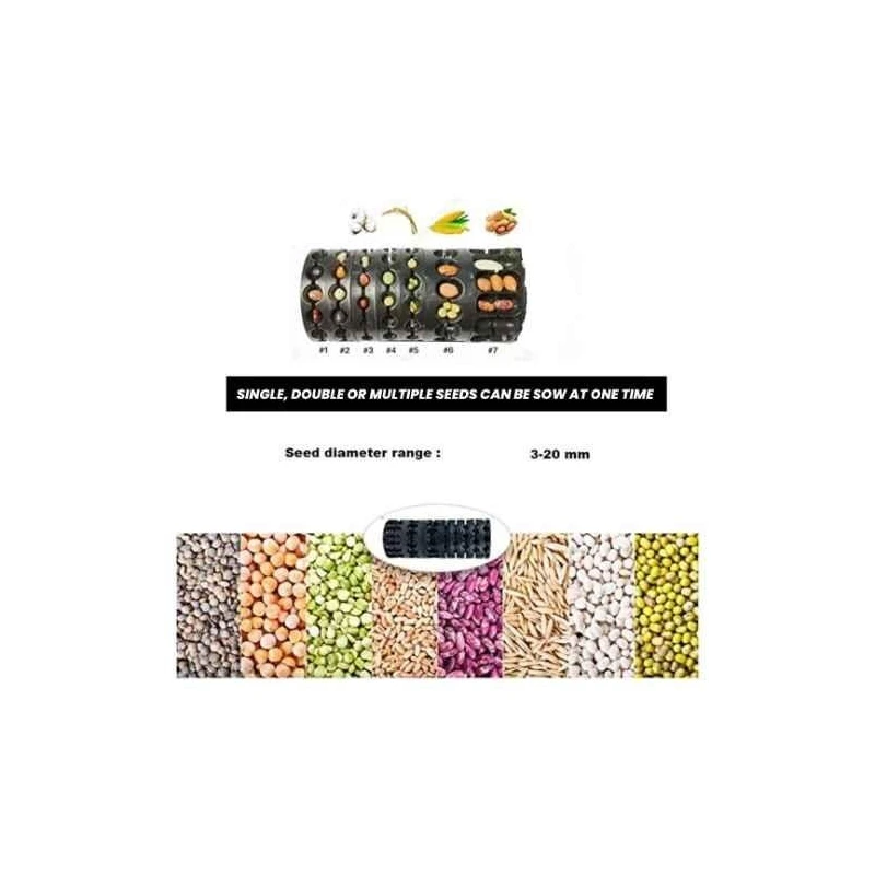 Orezen 3-20mm Hand Push Manual SeederMSDR image-2