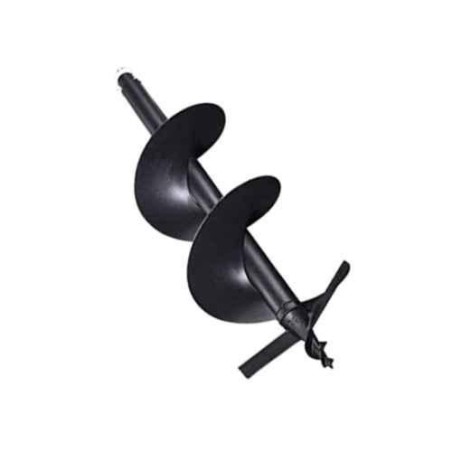 Orezen 12-Inch Mild Steel Black Single Layer Earth Auger Drill BitEADB 12 image-2