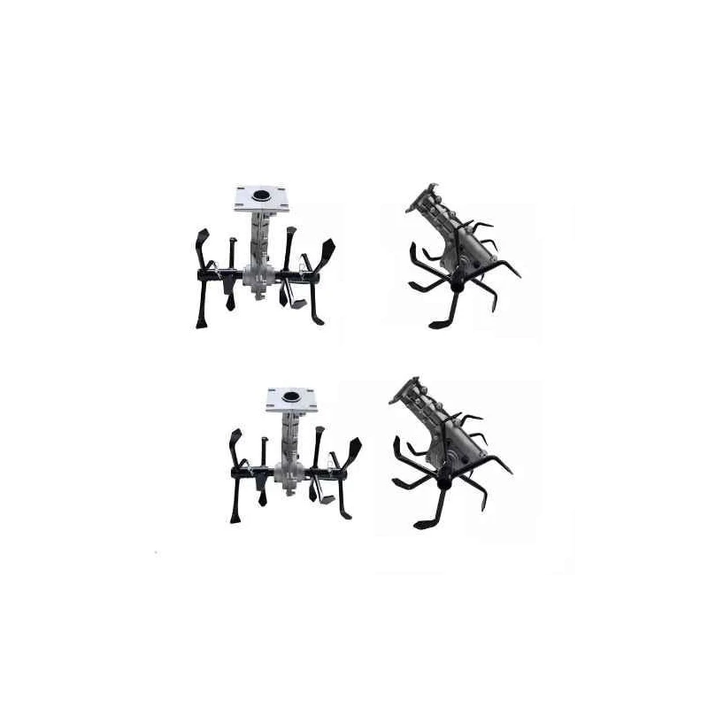 Orezen 28mm 11.5-Inch Alloy Steel Black & Silver Tiller AttachmentBC TA 28-5 image-1