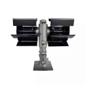 Orezen 28mm 11-Inch Alloy Steel Black & Silver Tiller AttachmentBC TA 28-1 image-2
