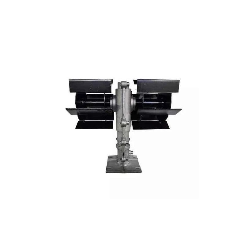 Orezen 28mm 11-Inch Alloy Steel Black & Silver Tiller AttachmentBC TA 28-1 image-2