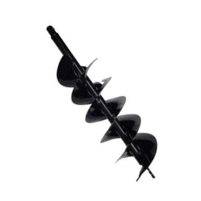 Orezen 8-Inch Mild Steel Black Double Layer Earth Auger Drill BitEADB-DL 8 image-1